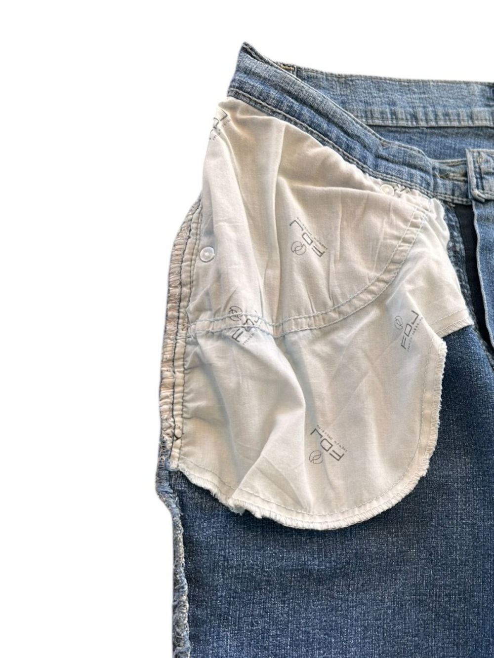 Vintage FDJ French Dressing Jeans Y2K Petite 27x29 (8P Straight Leg Denim Canada - Picture 12 of 15